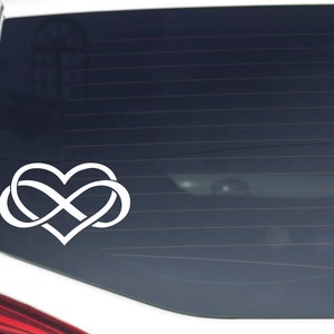 Infinity Heart Decal