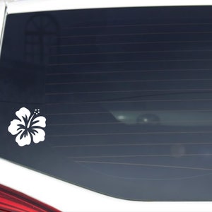 Hibiscus Flower Decal