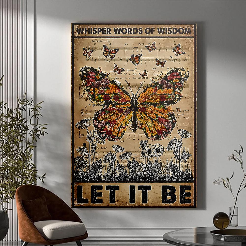 Beatles Let It Be Poster - Etsy