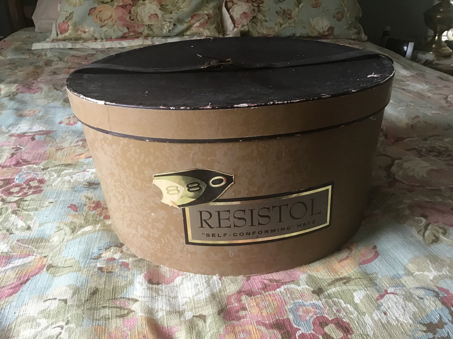 Vintage Resistol Hat Box 19301940 Etsy