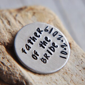 Ficha de boda del padre de la novia - Ficha de boda personalizada - Ficha de amor - Regalo para papá - Regalo para el padre de la novia - Regalo de padre hija