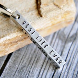 Best Life Ever Keychain JW Baptism Gift Personalized Baptism Gifts Key Chain Baptism Gift for JW image 4