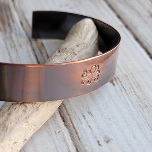 Copper Bracelet, Octopus Bracelet, Octopus, Kraken, Steampunk, Cuff Bracelet, Copper Jewelry, Anniversary Gift 画像 3