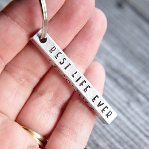 Best Life Ever Keychain JW Baptism Gift Personalized Baptism Gifts Key Chain Baptism Gift for JW image 5