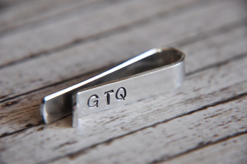 Tetragrammaton Tie Clip Custom Baptism Gift Yaweh YHWH tie clip 1.5 Personalized Tie Bar JW Convention Gifts JW Gifts Add Initials