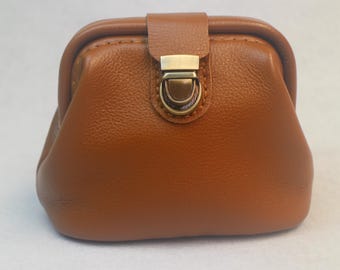 Pouches, Coin purses, Leather bag, cosmetic bag, postcard sets, Handmade, Gift....