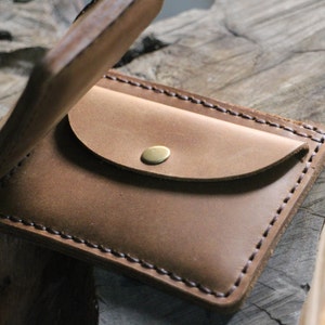Cartera, carteras de piel para hombre, billetera de piel, tarjetero de piel, hecho a mano, regalo... imagen 3