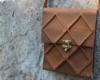 Handmade,Leather messenger bag,Mens custom , Laptop bag,Shoulder bag, Tool bag..