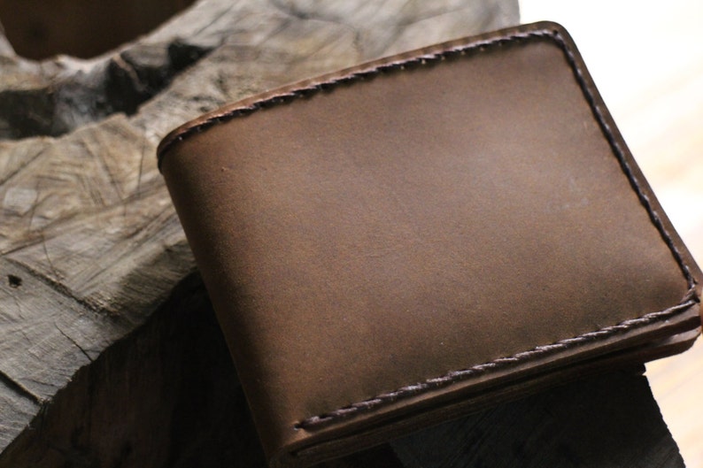 Cartera, carteras de piel para hombre, billetera de piel, tarjetero de piel, hecho a mano, regalo... imagen 1