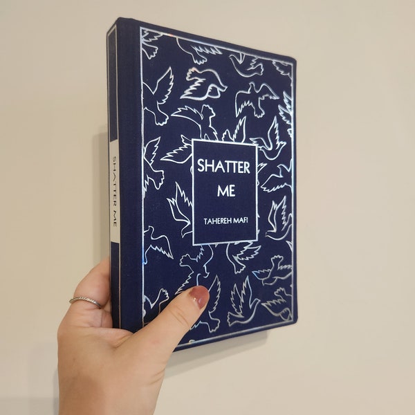 Reenlace personalizado de Shatter Me / Libro de fantasía de edición especial / Serie Shatter Me / Diseño de portada de libro / Regalo de libro personalizado