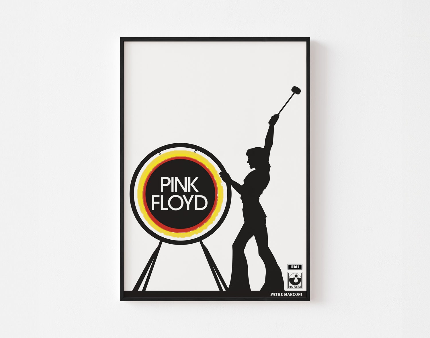Pink Floyd Album Cover 1 English Music Rock Band Poster Barrett