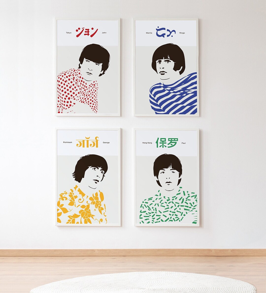 Amazon.co.jp: レコジャケ ポスター 額装ブッチャー・カバー