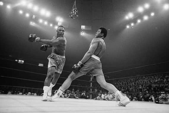 Muhammad Ali Float Like Butterfly Sting Like Bee Clean Etsy