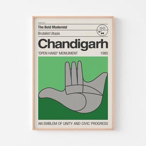 Le Corbusier Open Hand - Etsy