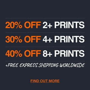 Gedurfde moderne uitverkoop 2025 /// 20% korting op 2 prints /// 30 korting op 4 prints /// 40 korting op 8 prints /// + gratis expresverzending wereldwijd op alle bestellingen