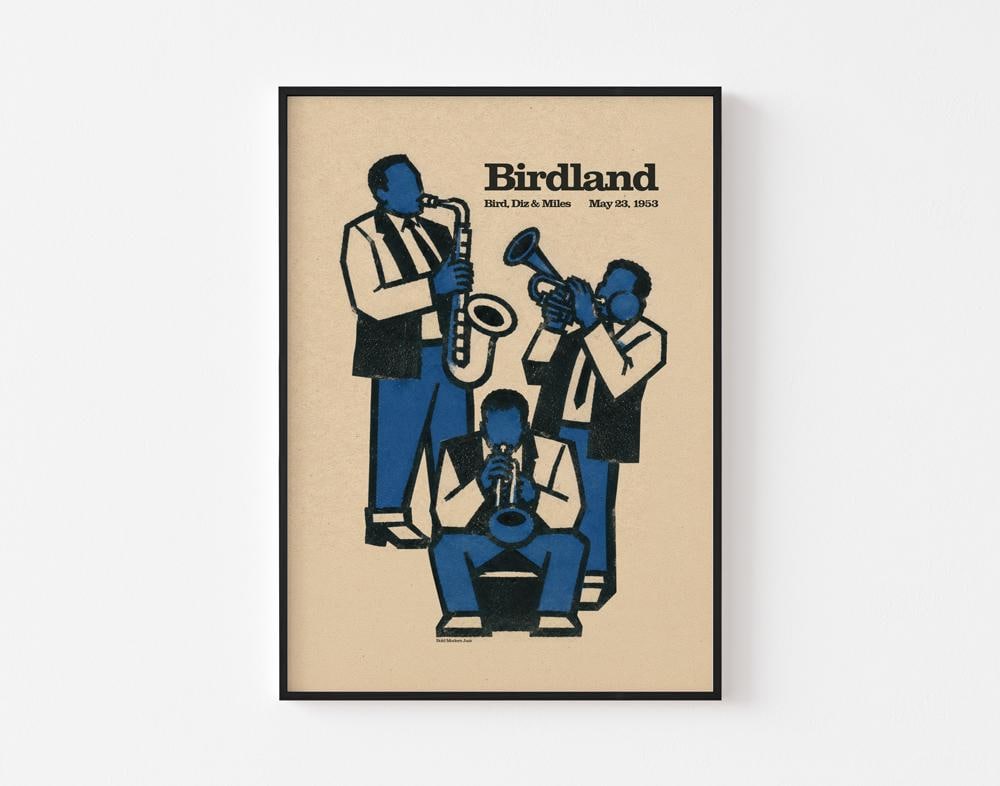 Birdland Jazz Club - Etsy