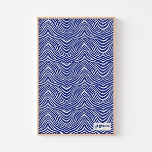 EL MOROCCO Poster Druck Mid Century Modern Art Deco New York Club Ethnische Ureinwohner Muster Tribal Schlammtuch Afrikanisches Fillmore Psychedelic Zebra
