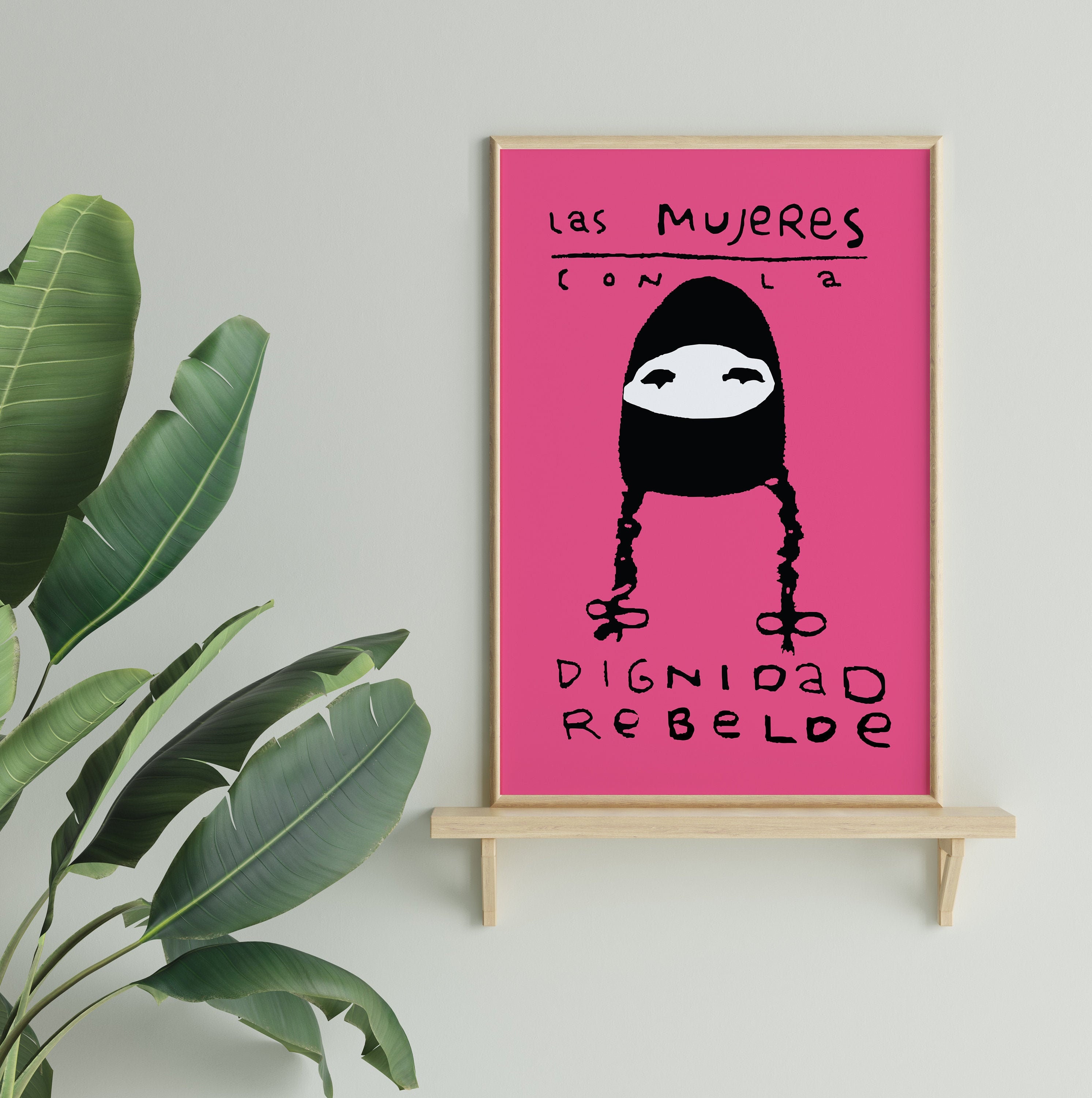 Las Mujeres Con La Dignidad Rebelde Feminist Mexico Zapatista - Etsy