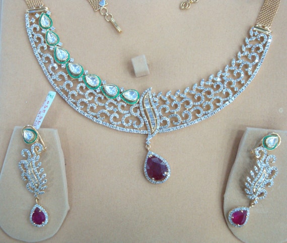 Diamond bridal 2024 jewellery set