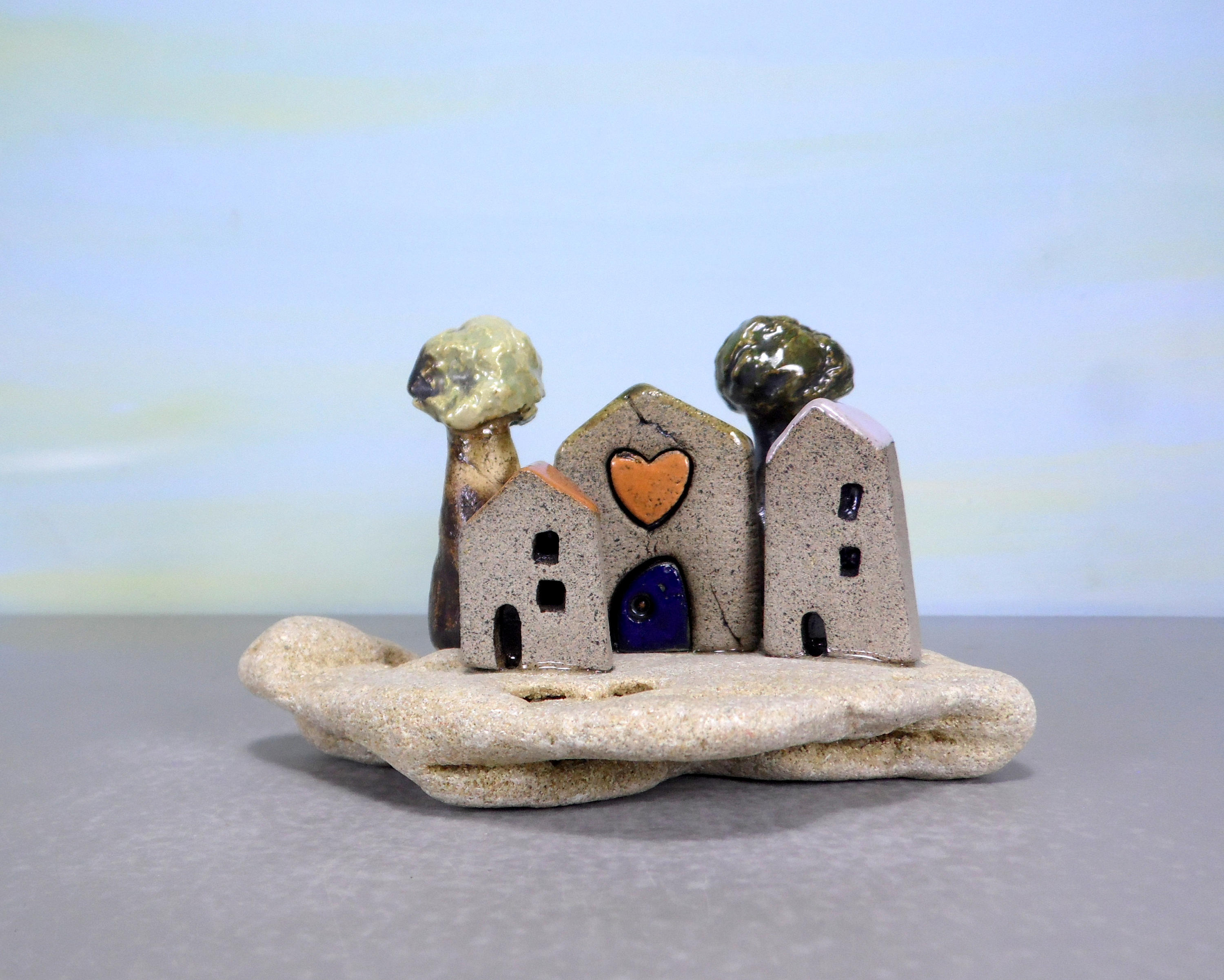 Ceramic sculpture Israeli art Made in Israel Mediterranean Etsy