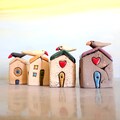 Handmade Ceramic House, Tiny Ceramic House, Doll House, Rustic Ceramic Home Decor, House Warming Gift, Ceramics And Pottery, Tiny Gift Idea product logo