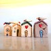 Handmade Ceramic House, Tiny Ceramic House, Doll House, Rustic Ceramic Home Decor, House Warming Gift, Ceramics And Pottery, Tiny Gift Idea 
