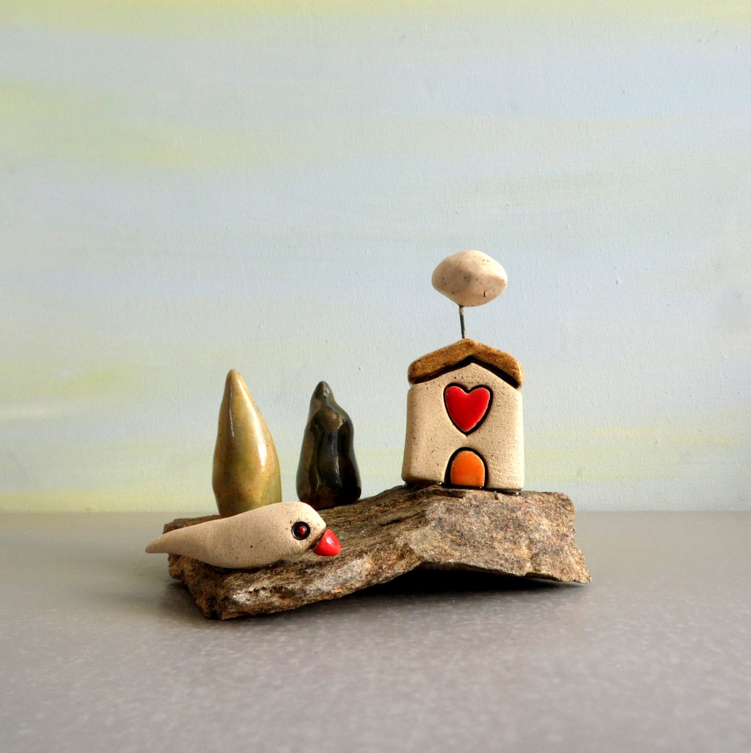 Handmade Beach Hut Miniatures
