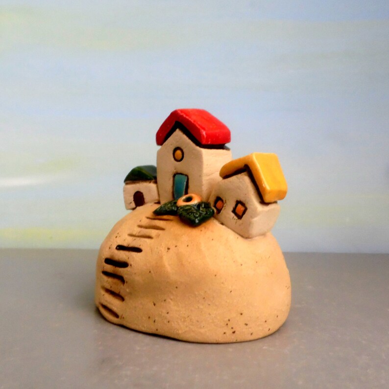 Home and living collectible miniature ceramic house rustic Etsy