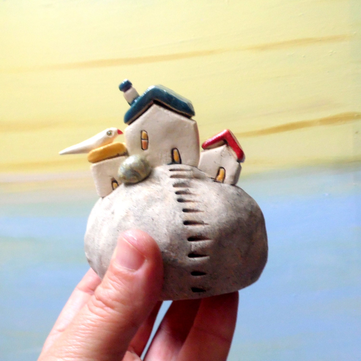 粘土作品 芸術 小学生 手 インテリア 置き物 粘土作品 芸術 小学生 手