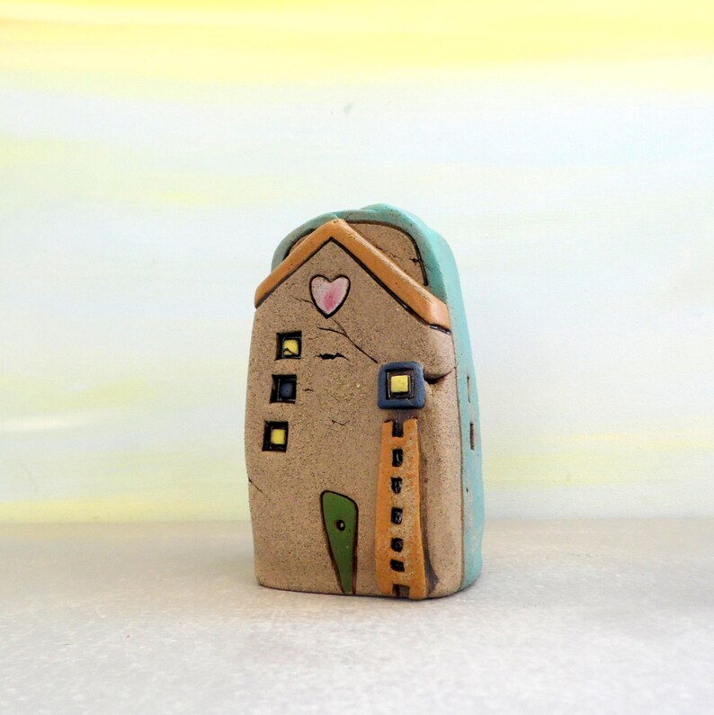 Ceramic Sculpture Clay House Clay Sculpture Architect Gift Etsy
