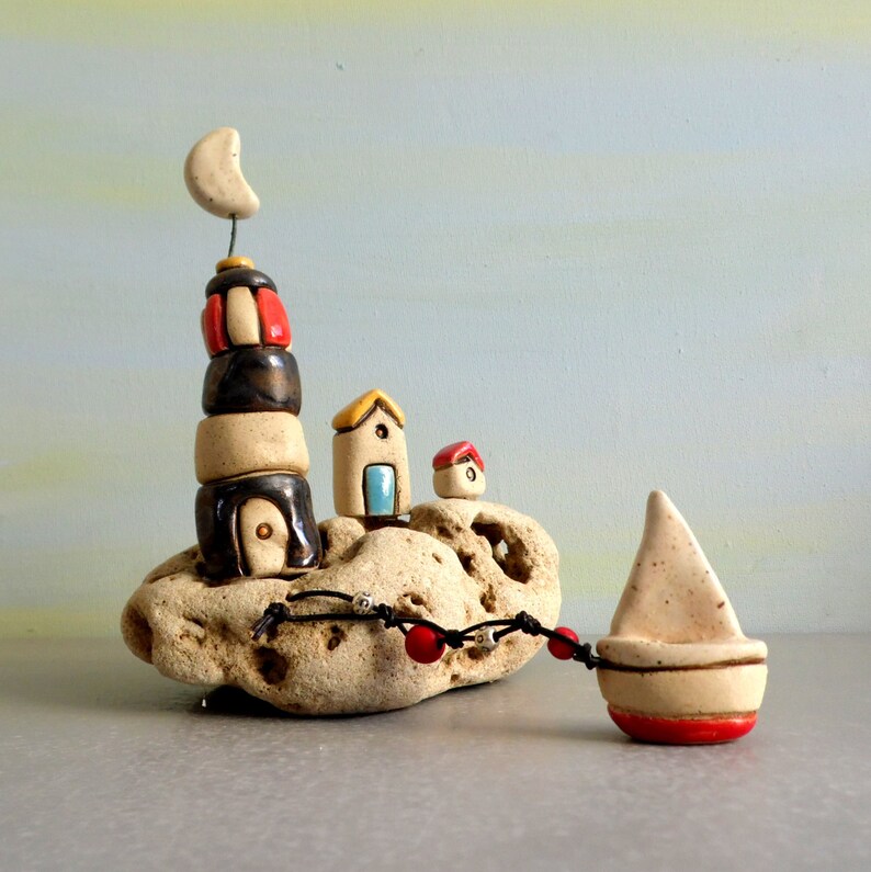Sculpture Beach Home Decor Ceramics Ceramic Sculpture Etsy