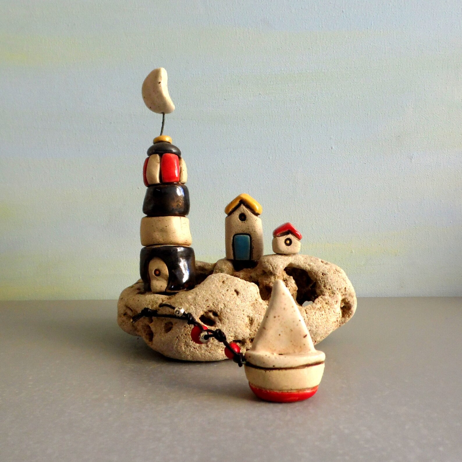 Sculpture Beach Home Decor Ceramics Ceramic Sculpture Etsy