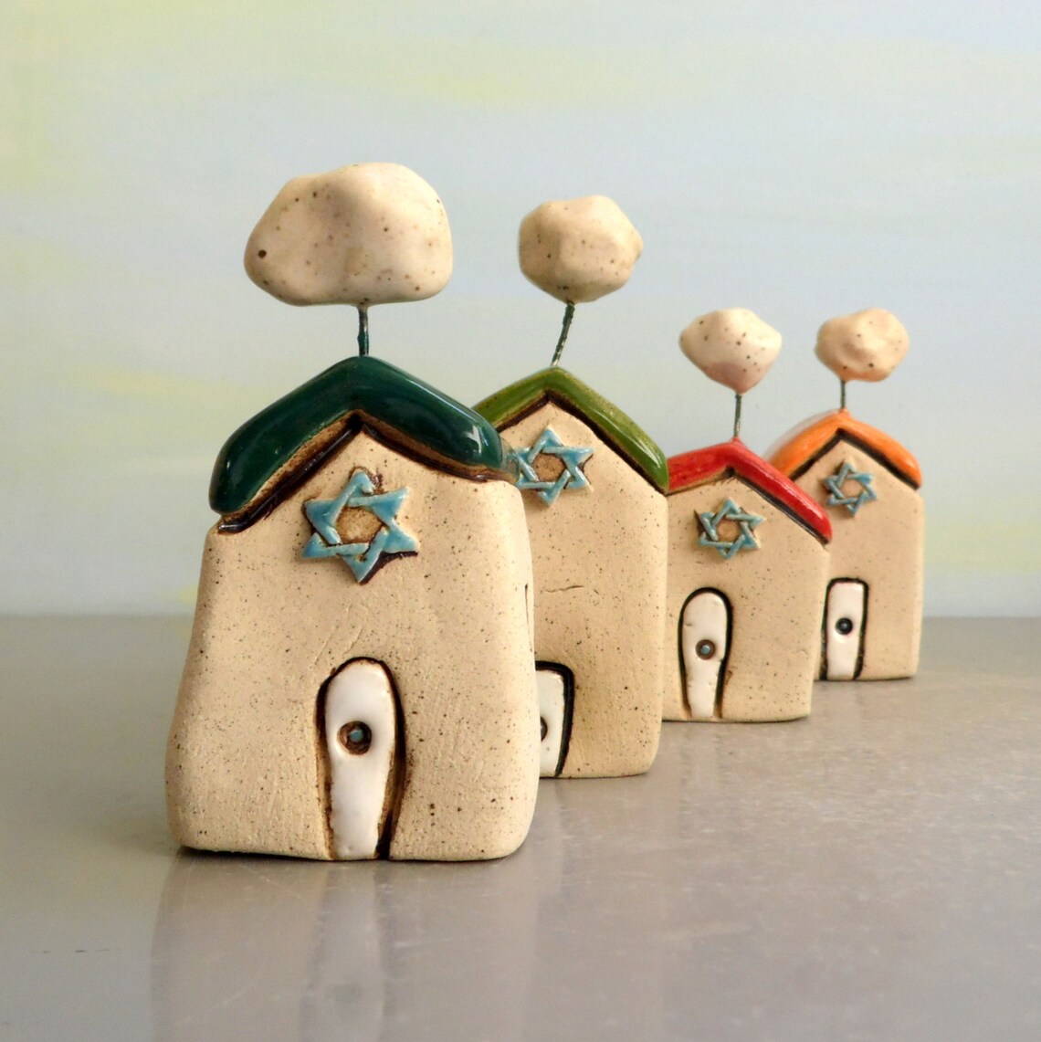 Jewish Art Israeli Art Jewish Gifts Hanukkah Gift Made Etsy Israel