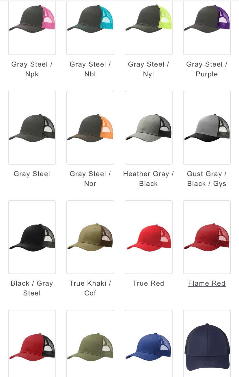 Custom Vinyl SnapBack Trucker Cap Hat Etsy