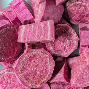Okinawa Purple Sweet Potato Slips: 3-Pack of Live Plants