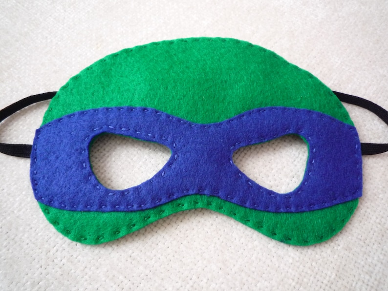 Felt Ninja Turtle Mask Etsy
