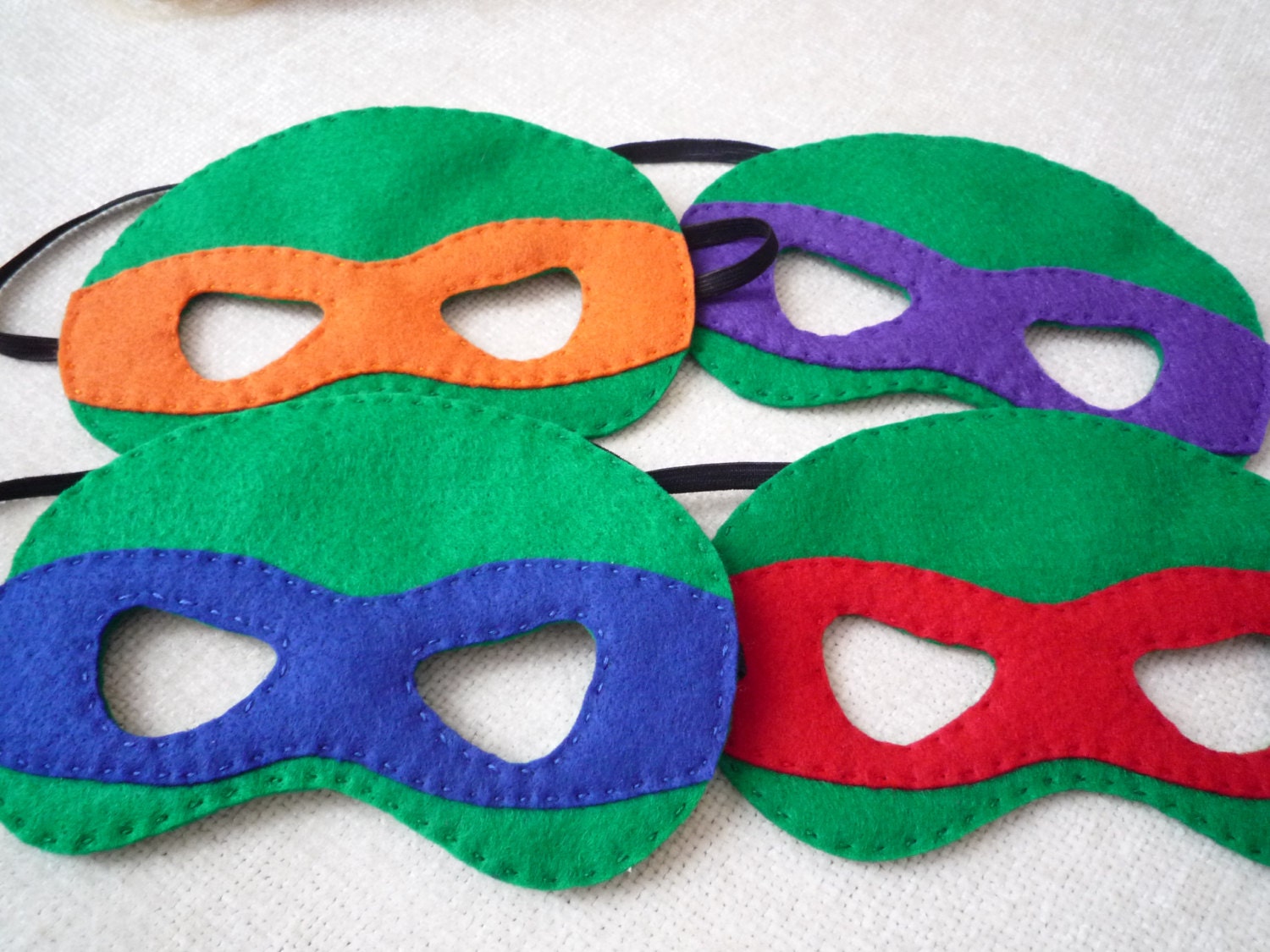Felt Ninja Turtle Mask Etsy