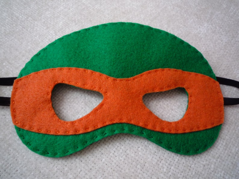 Felt Ninja Turtle Mask Etsy