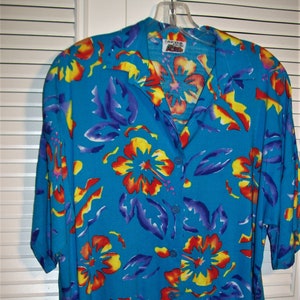 Shirt Large - XL, California Krush Vacation Resort Shirt, Cotton, Generous Cut, Vivid Vintage Shirt, - see details