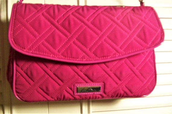 Vera Bradley Quilted Hot Pink PRICE ALERT!Shoulde… - image 1