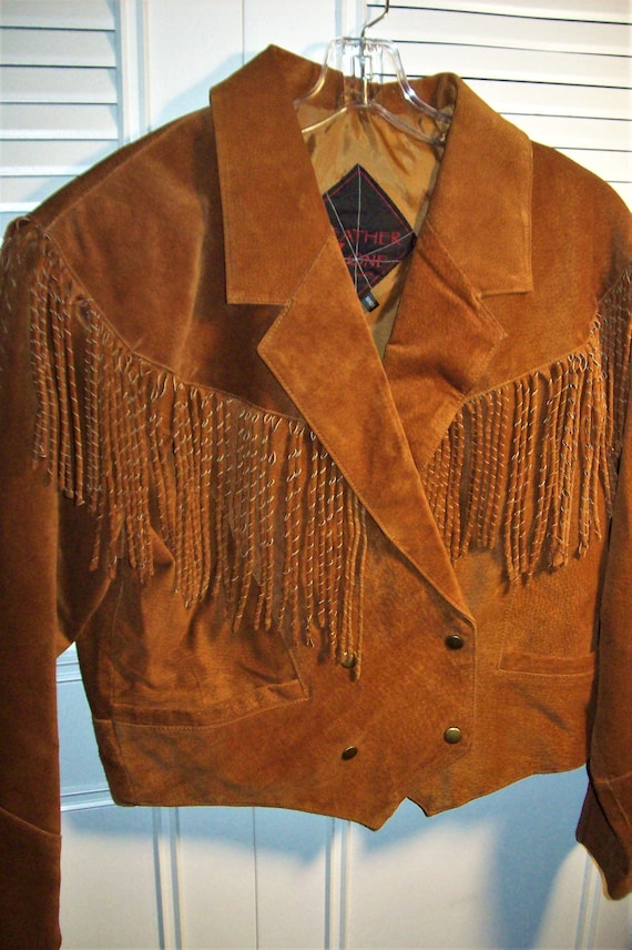 Jacket Small - Medium, Leather Zone Suede , Genuine Leather