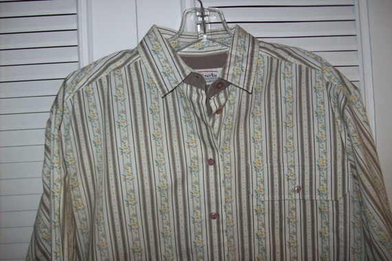 Vintage Talbot's Country Calico Striped  Career S… - image 3