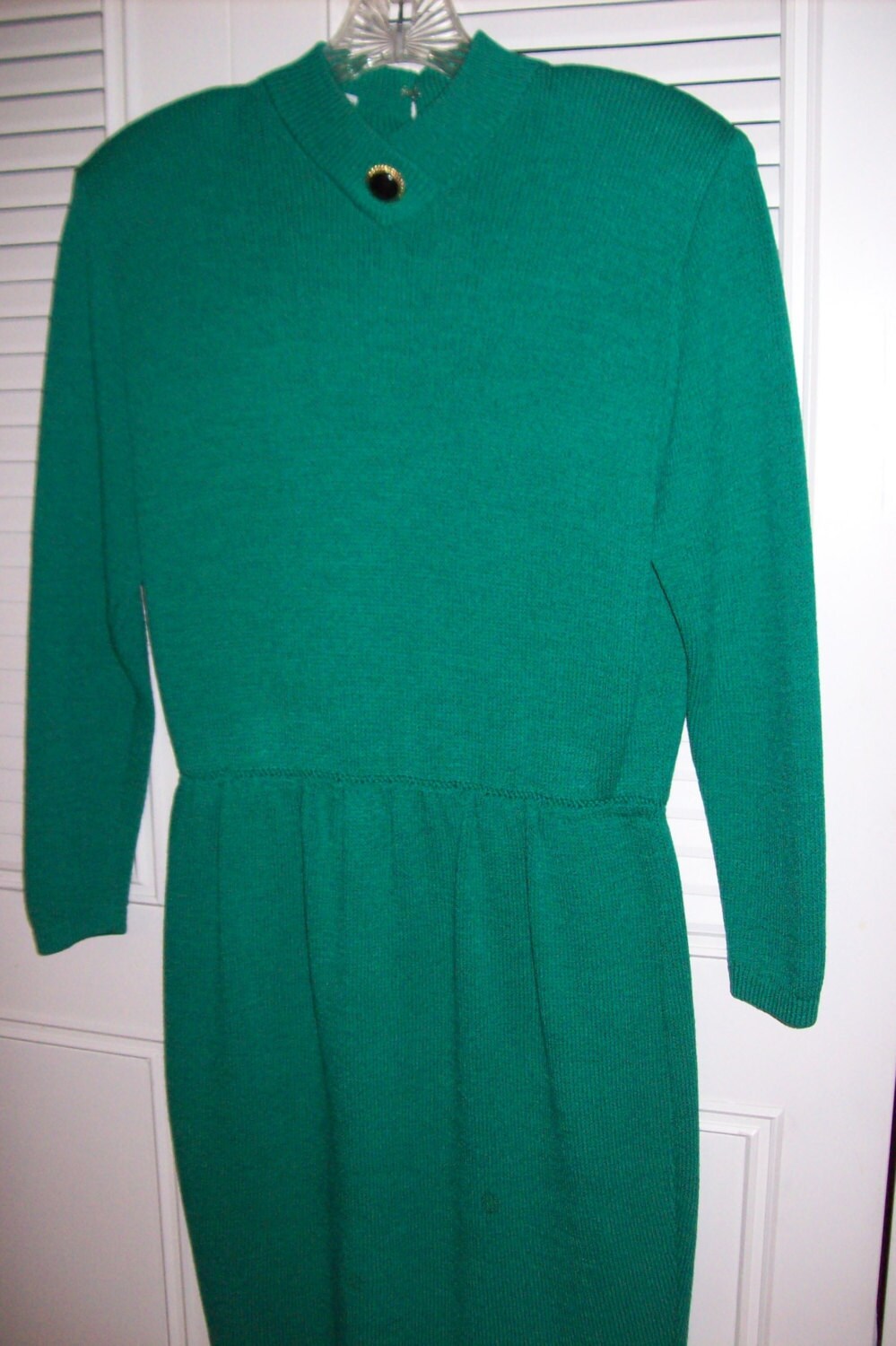 St John Green Dress - Etsy