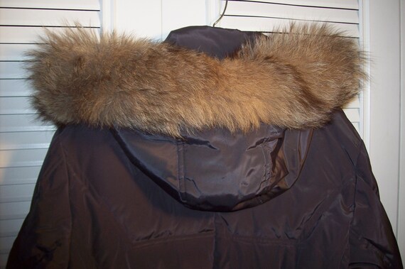 Coat Large, Storm Coat by Gallery, Real Fox Trim,… - image 5