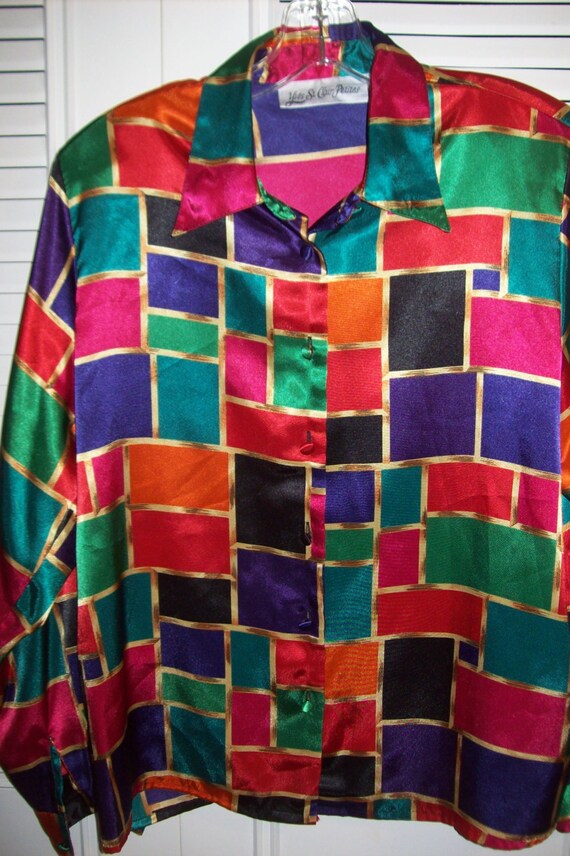 Shirt 10, Yves St. Clair Petites Stunning Lively S