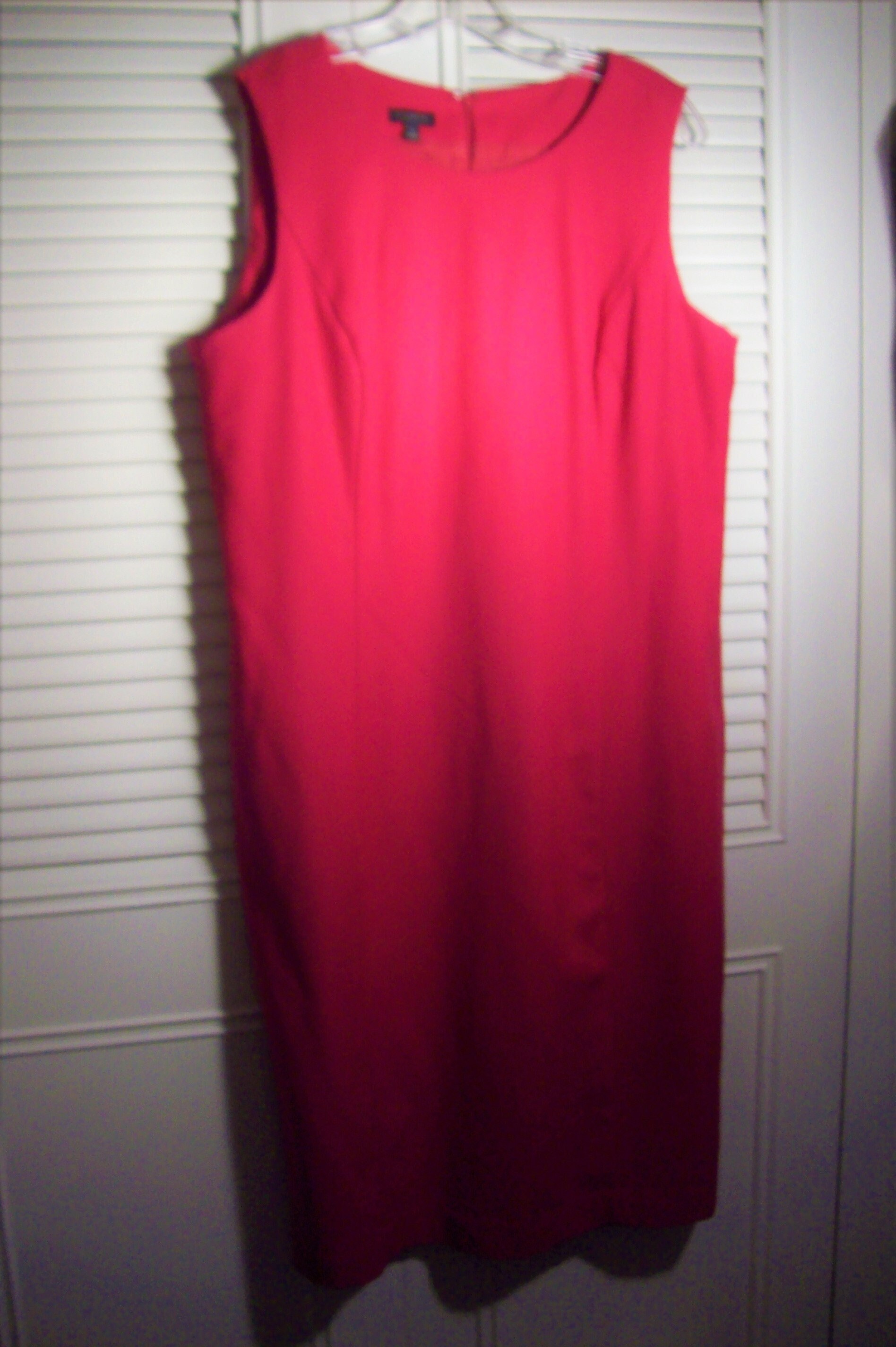 Dress 14, Talbot's Pink Sheath, Slightly Structured Dress, Spring/summer  Wardrobe Addition, - See Details - Etsy