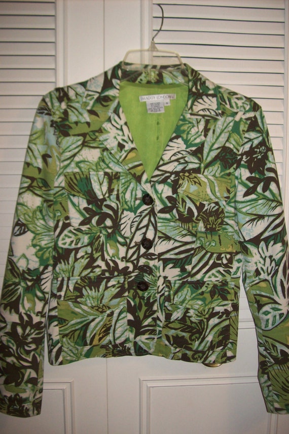 Jacket 4, Maggy London Vintage Rain Forest Cotton 