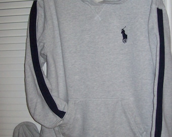 Polo Ralph Lauren Big Pony BOYS  hoodie w matching pants 10 - 12