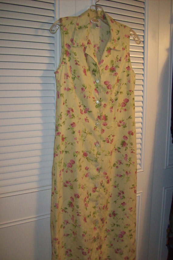Dress 4,  Prairie Country Talbot's Maxi Dress in … - image 2