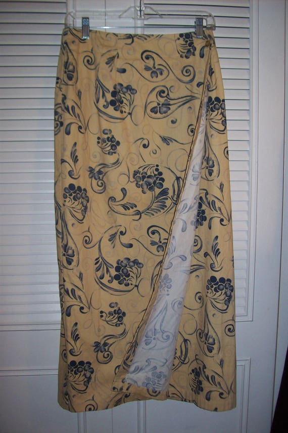 Skirt 14, Maxi Long Skirt, 100% Cotton Wrap Skirt,